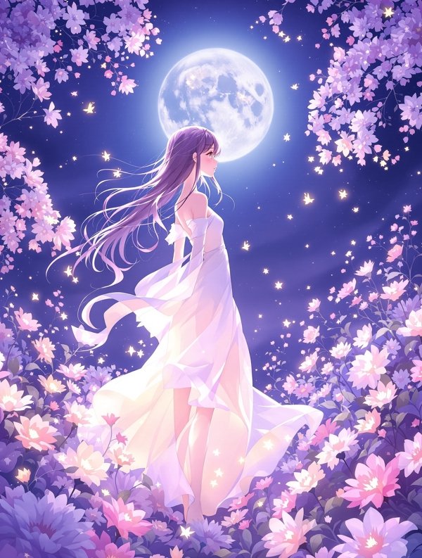月下花开封面